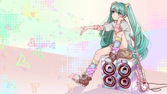 Hearts Shorts hatsune miku vocaloid