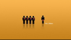 Hearts stick figures