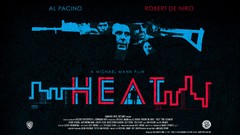 Heat Movies Thriller Al Pacino Robert De Niro fan art movie 