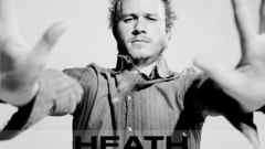 Heath Ledger monochrome greyscale