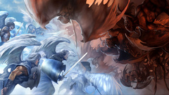 Heaven hell battle artwork