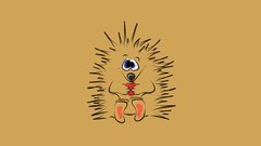 Hedgehog minimalistic