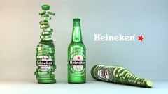 Heineken beers publicity green lemons