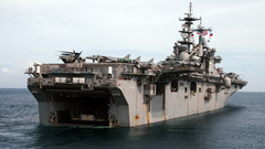 Helicopter Carrier high watercraft