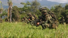 Helicopters Army soldiers special forces colombia Marines 