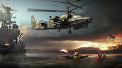 Helicopters artwork vehicles