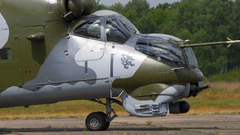 Helicopters czech vehicles Mi-24