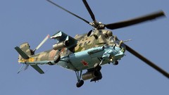 Helicopters hind vehicles Mi-24