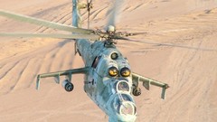 Helicopters military vehicles deserts