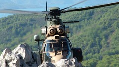 Helicopters puma vehicles Turkish