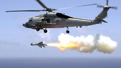 Helicopters vehicles missiles