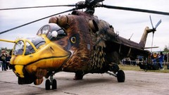 Helicopters vehicles Russians