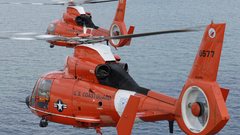 Helicopters vehicles US Coast