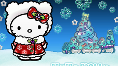 Hello kitty snowflakes