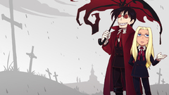 Hellsing alucard Vampires Umbrellas