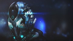 Helmets artwork futuristic