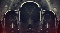 Helmets outer space futuristic