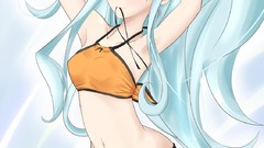 Hentai boobs bikini anime