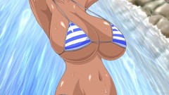 Hentai boobs bikini glasses