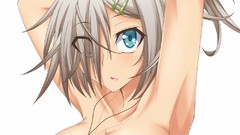 Hentai boobs Simple Background