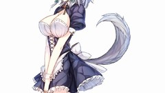 Hentai boobs touhou maids