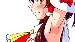 Hentai boobs touhou miko