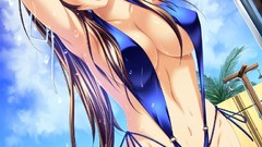 Hentai brunettes boobs cleavage