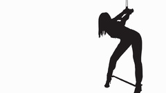 Hentai woman bondage silhouettes