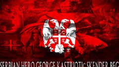 Hero serbia orthodox serbian Serbian Cross gEORGE KASTRIOTIC 