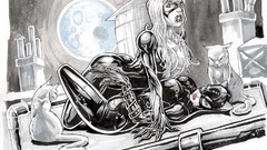 Heroes Catwoman comics superheroes dc comics marvel comics 