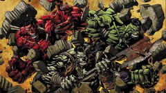 Heroes comics superheroes Red Hulk marvel comics Hulk (comic 