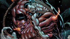 Heroes comics superheroes Red Hulk marvel comics Hulk (comic 