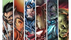Heroes Iron Man wolverine comics posters thor superheroes 