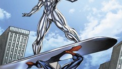 Heroes Spider-Man comics silver surfer superheroes marvel comics