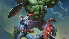 Heroes Spider-Man comics superheroes captain america marvel 