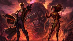 Heroes X-Men Rogue comics superheroes marvel comics gambit