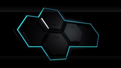 Hexagons graphics 3d shapes hexagon