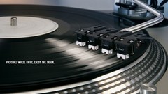 Hi-tech Volvo lp record commercial