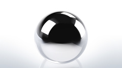 High computer chrome Sphere