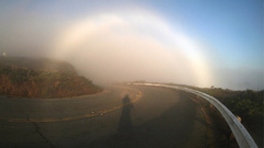 High Resolution roadfogbow