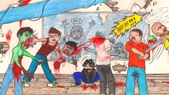 High school zombies bright