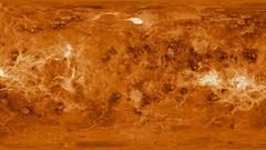 High Venus topography