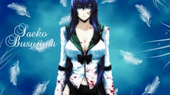 Highschool of the dead busujima saeko fantasy art