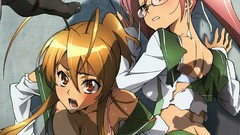 Highschool of the dead Miyamoto Rei Takagi Saya