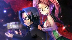 Highschool of the dead Takagi Saya Hirano Kouta