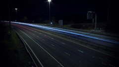 Highways roads long exposure