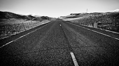 Hills horizon Montana roads USA fields endless HDR Photography 