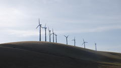Hills windmills