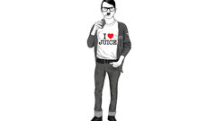 Hipster Adolf Hitler Simple
