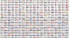 Historic formula one infographics